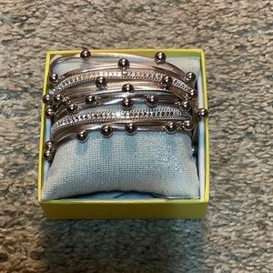 Nakamol Leather Metallic Bracelet
